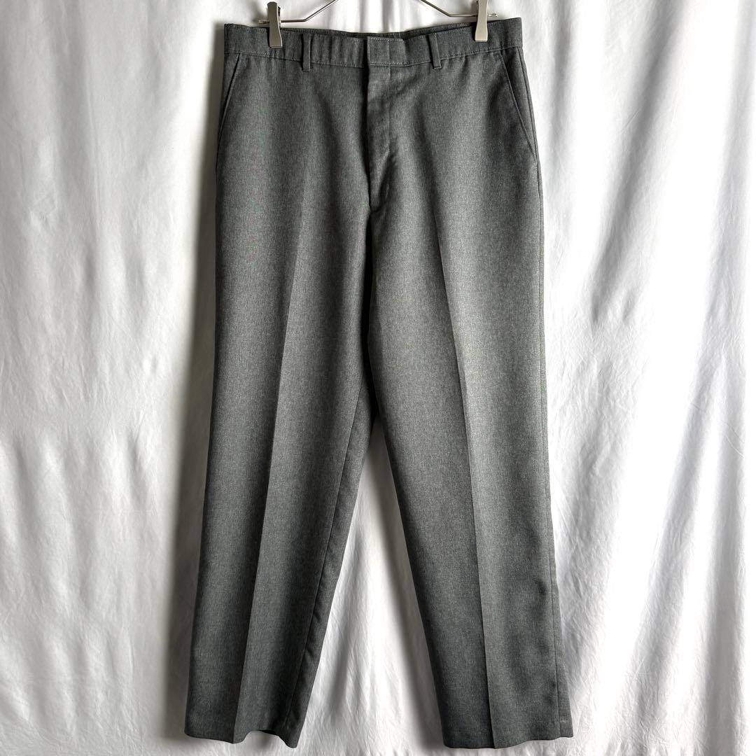 90s Levi's アクション スラックス W34×L32 グレー ④