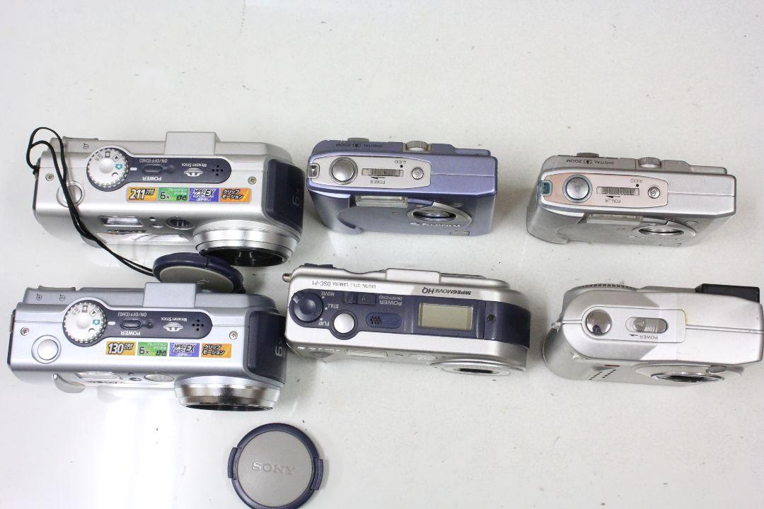 デジタルカメラ 6台 ジャンク品 SONY FUJIFILM