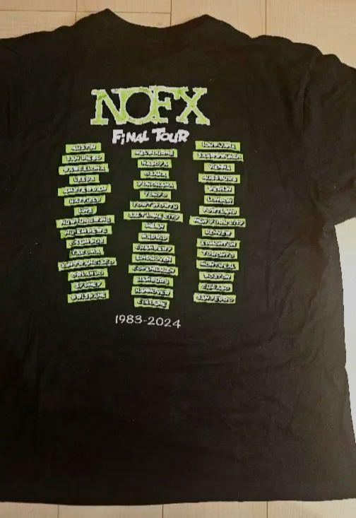 NOFX ファイナルツアー Tシャツ XL 黒