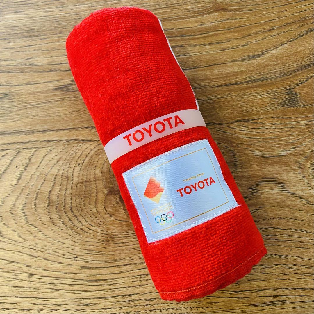 【限定品】TOKYO2020 聖火応援タオルTOYOTA