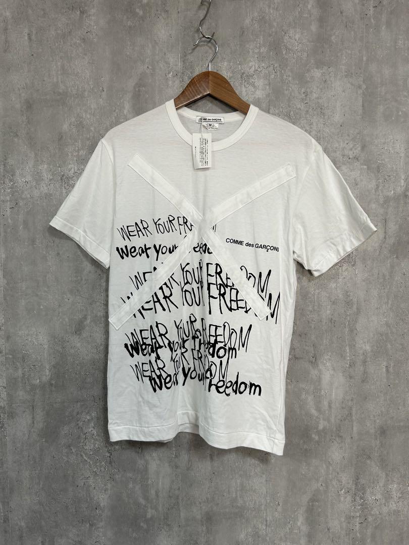 ☆タグ付き未使用品☆ COMME des GARCONS 半袖Tシャツ M