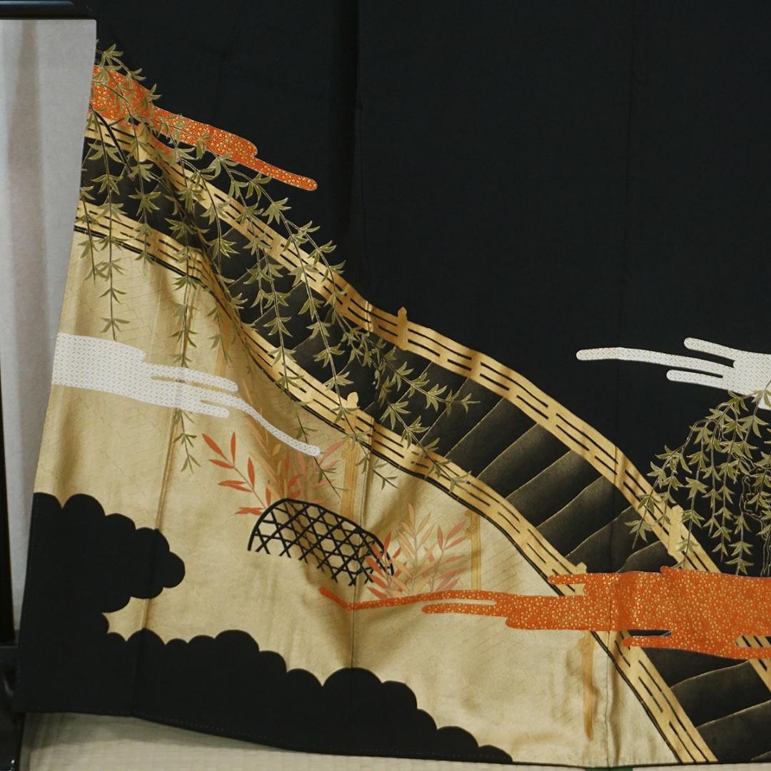 正絹黒留袖 フォーマル