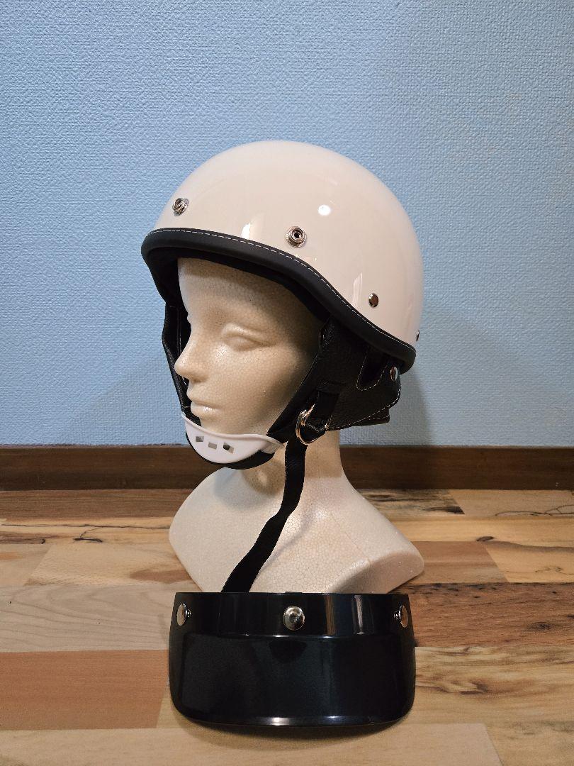 ショーティー ヘルメット XL ビートル レトロ 半ヘル