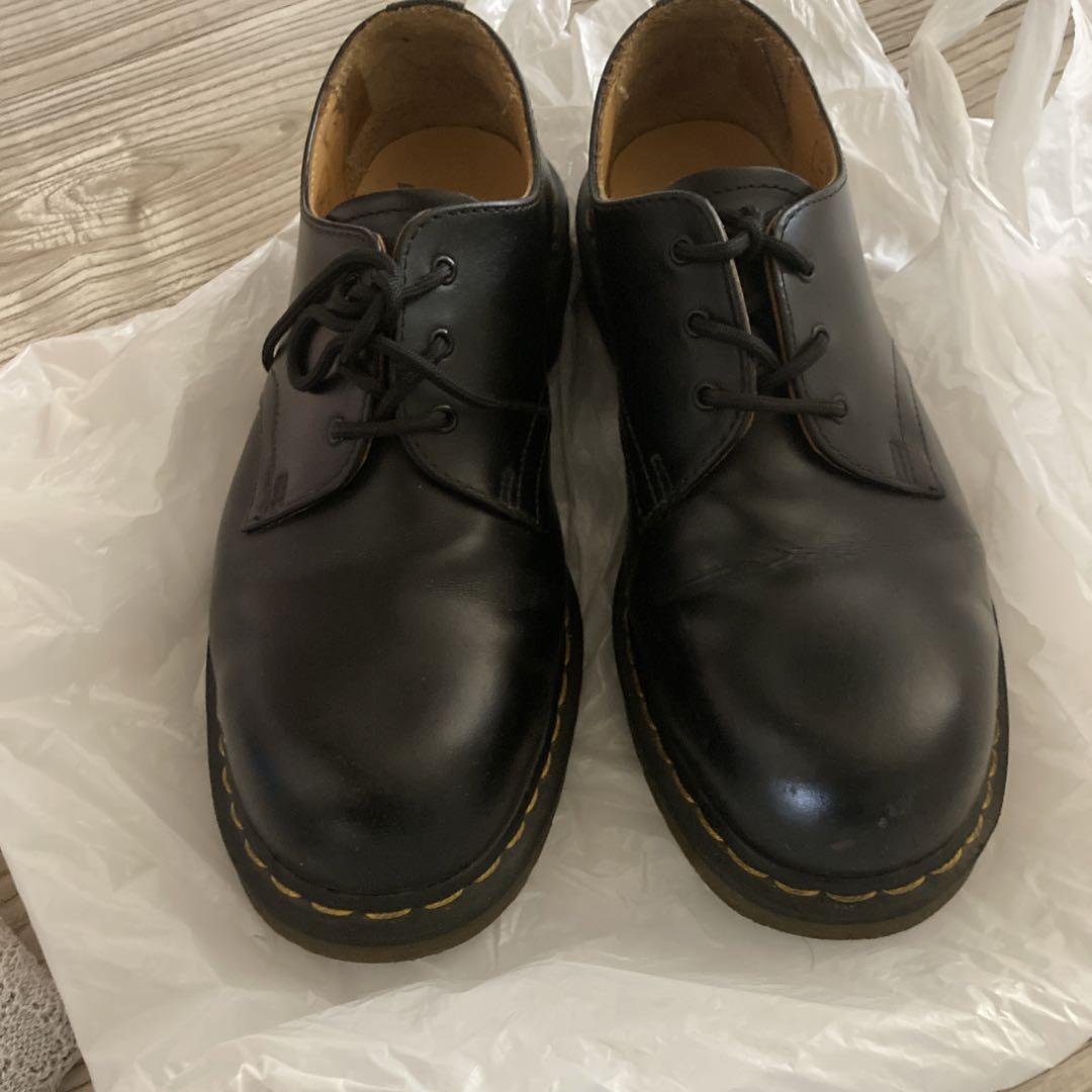 Dr. Martens ブラック ローファー 厚底26.5cm Dr. Martens 黒 ローファー 26.0〜26.5cmくらい