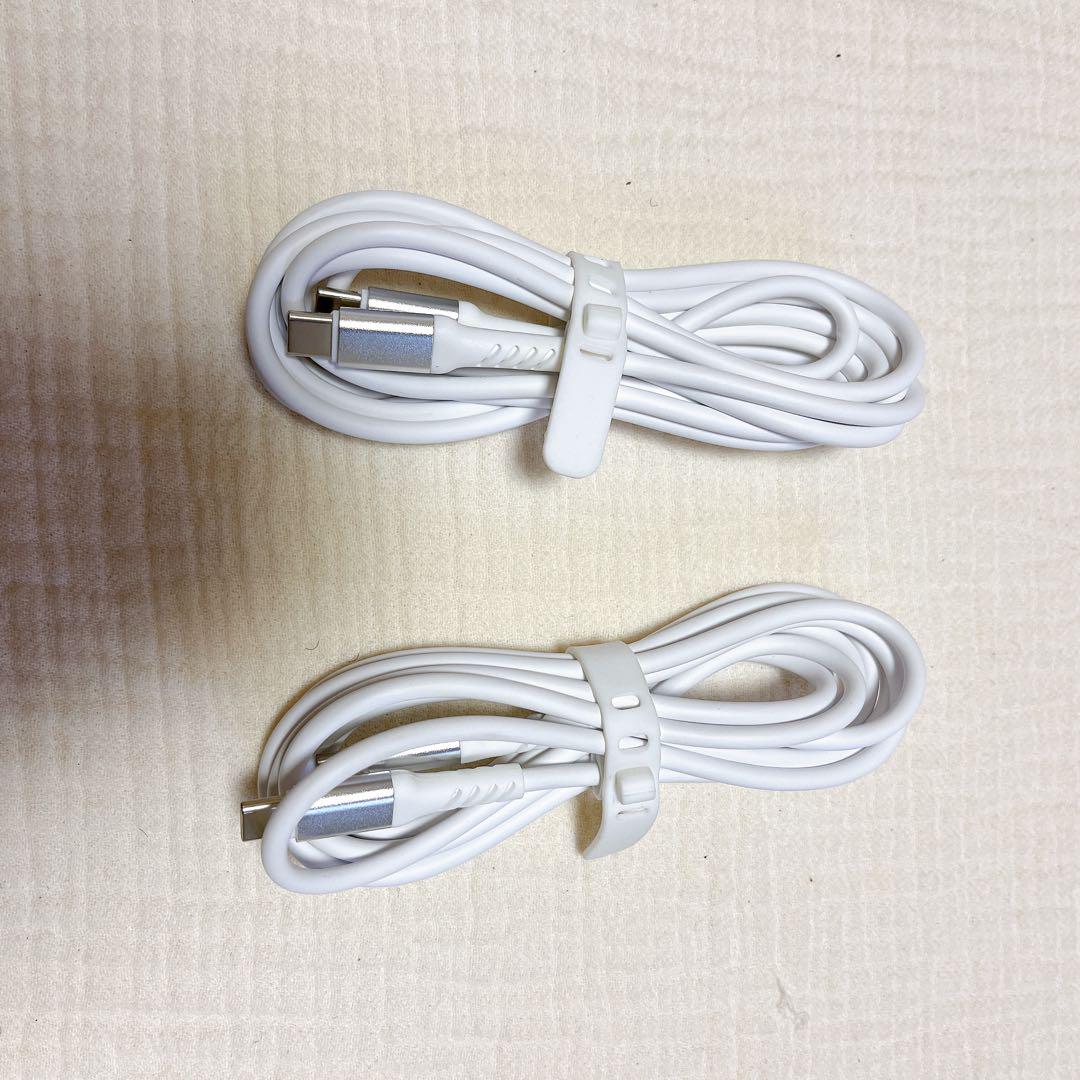 ホワイト Lightningケーブル 2本セット