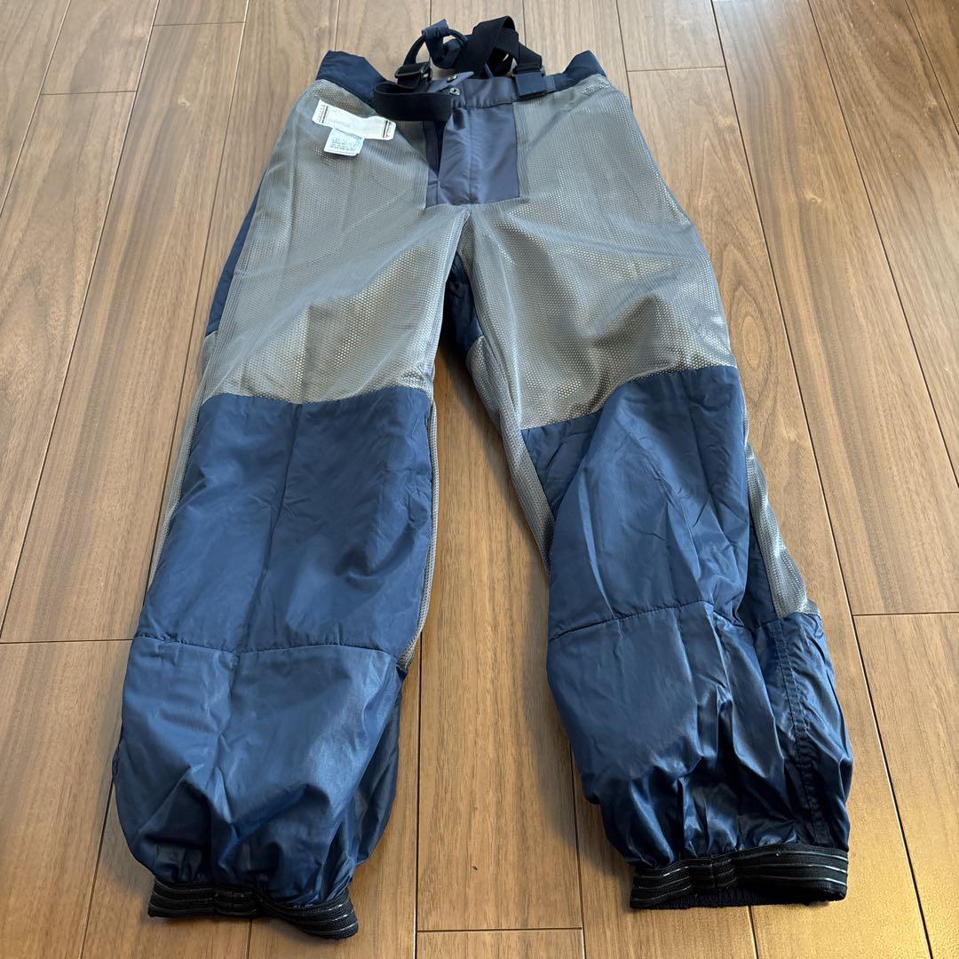 mont-bell キッズ スキーウェア 130サイズ　グラファイトブルー