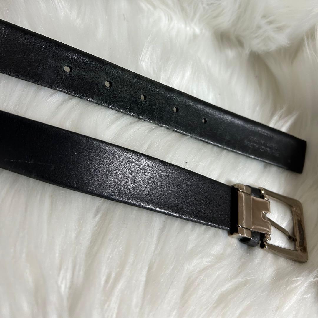 使い勝手の良い使い勝手の良いブルガリ☆ベルト☆レザー☆シルバー金具