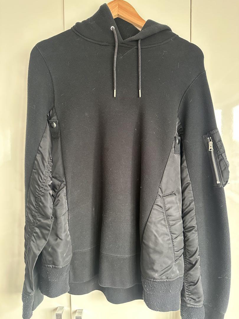 【ジャンク扱い】sacai スポンジドッキングパーカー 2