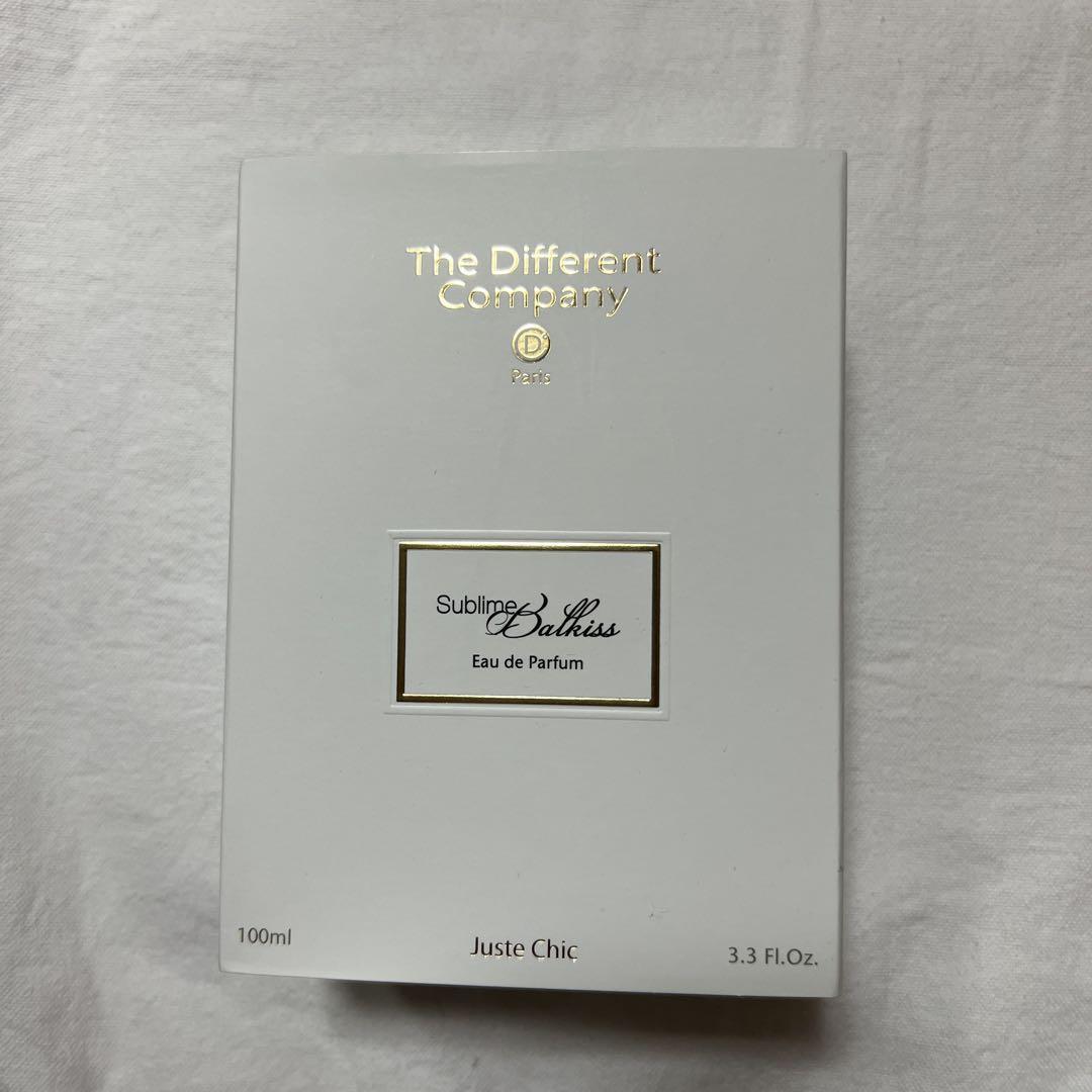 【値下げ！】TheDifferentCompanyスブリームバルキス 100ml
