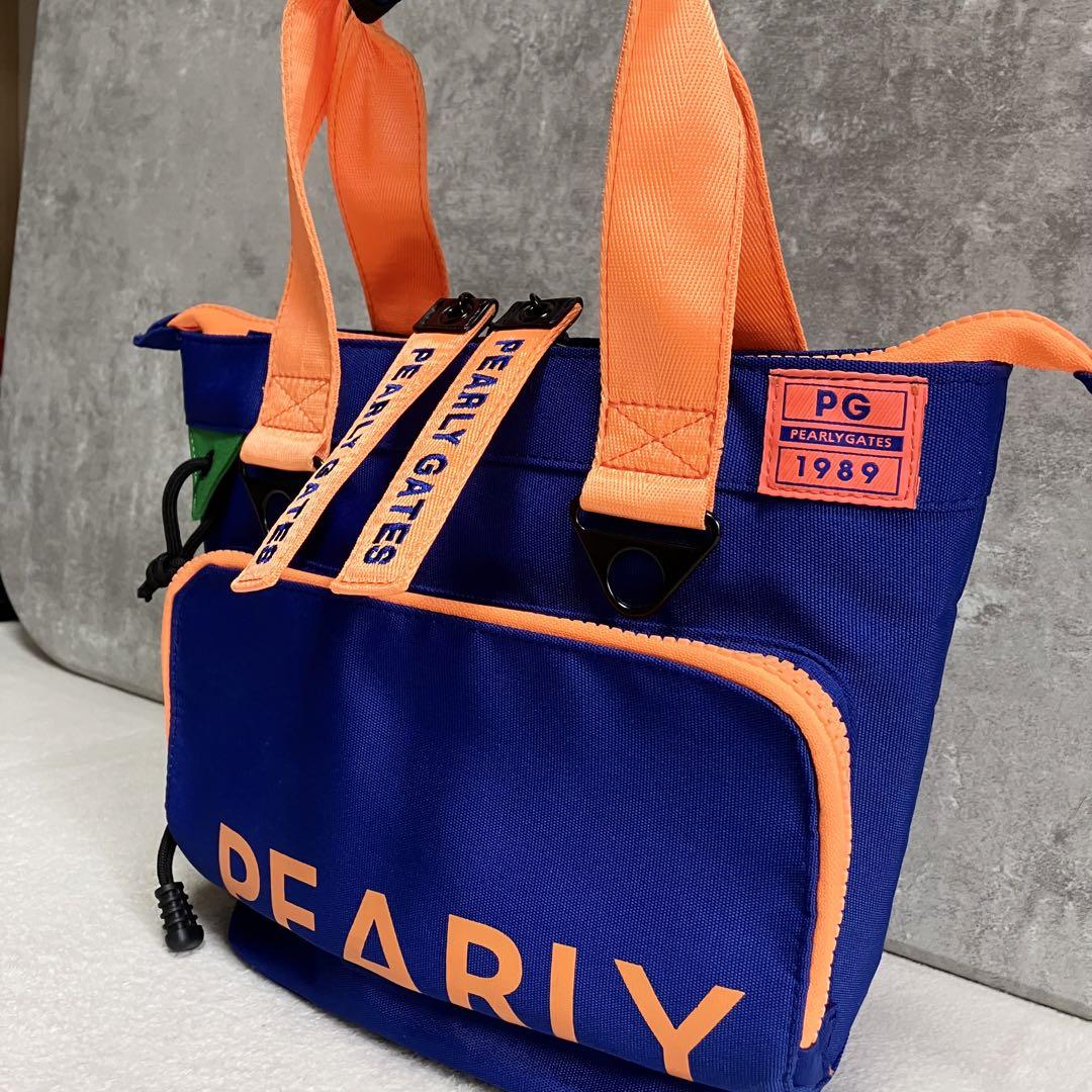 未使用級　PEARLY GATES ロッカーバッグ　ゴルフ　キャディ　スポーティ