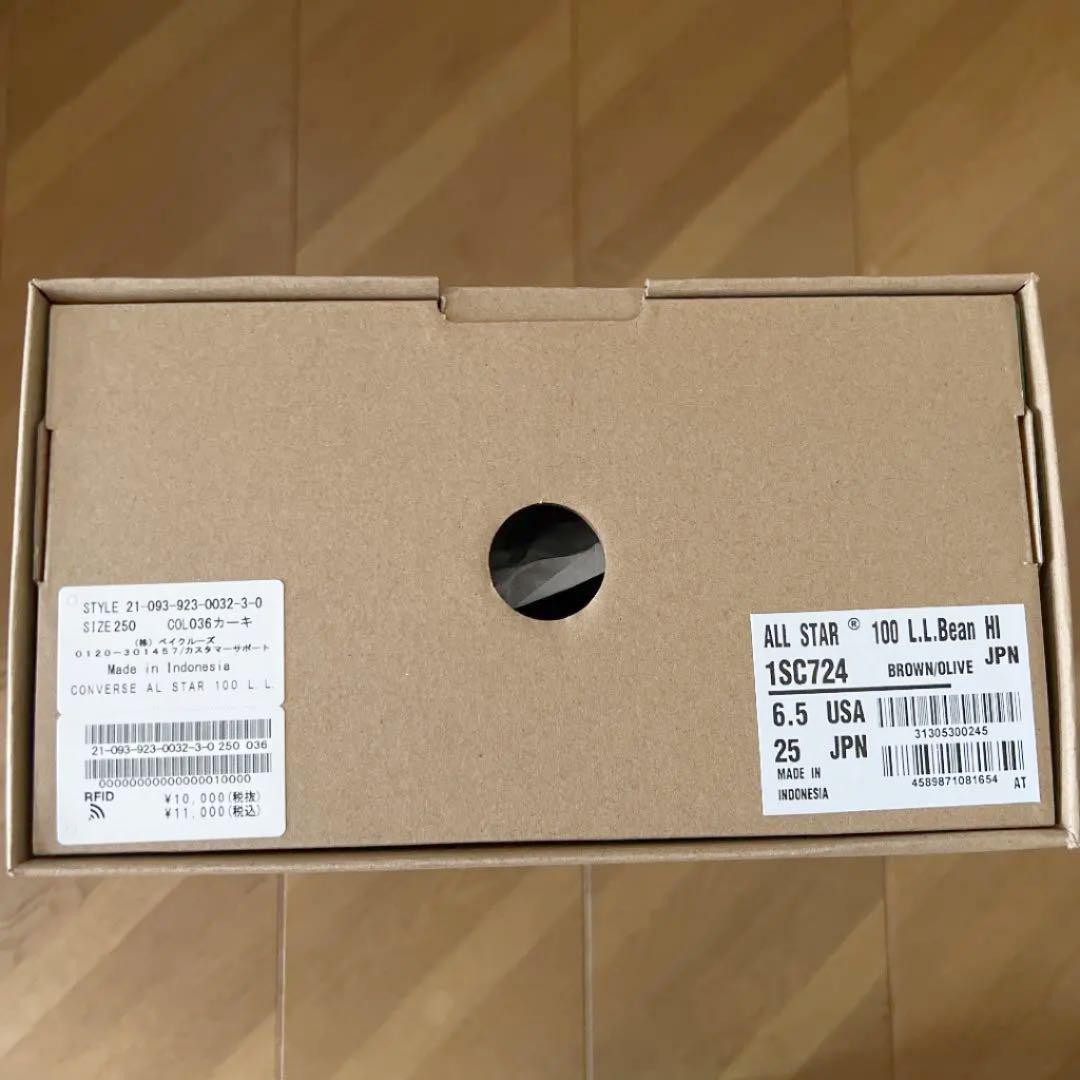 格安人気 CONVERSE 100 L.L.BEAN スニーカー 719og-m78906094037 コンバースALLSTAR 大人気定番