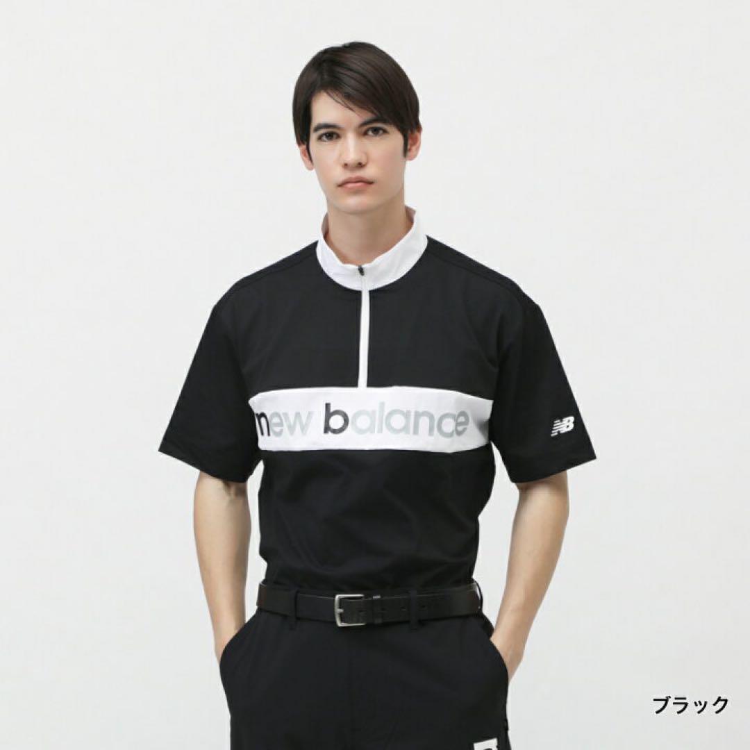 新品 ニューバランス HALF ZIP MOCK NECK PULLOVER M