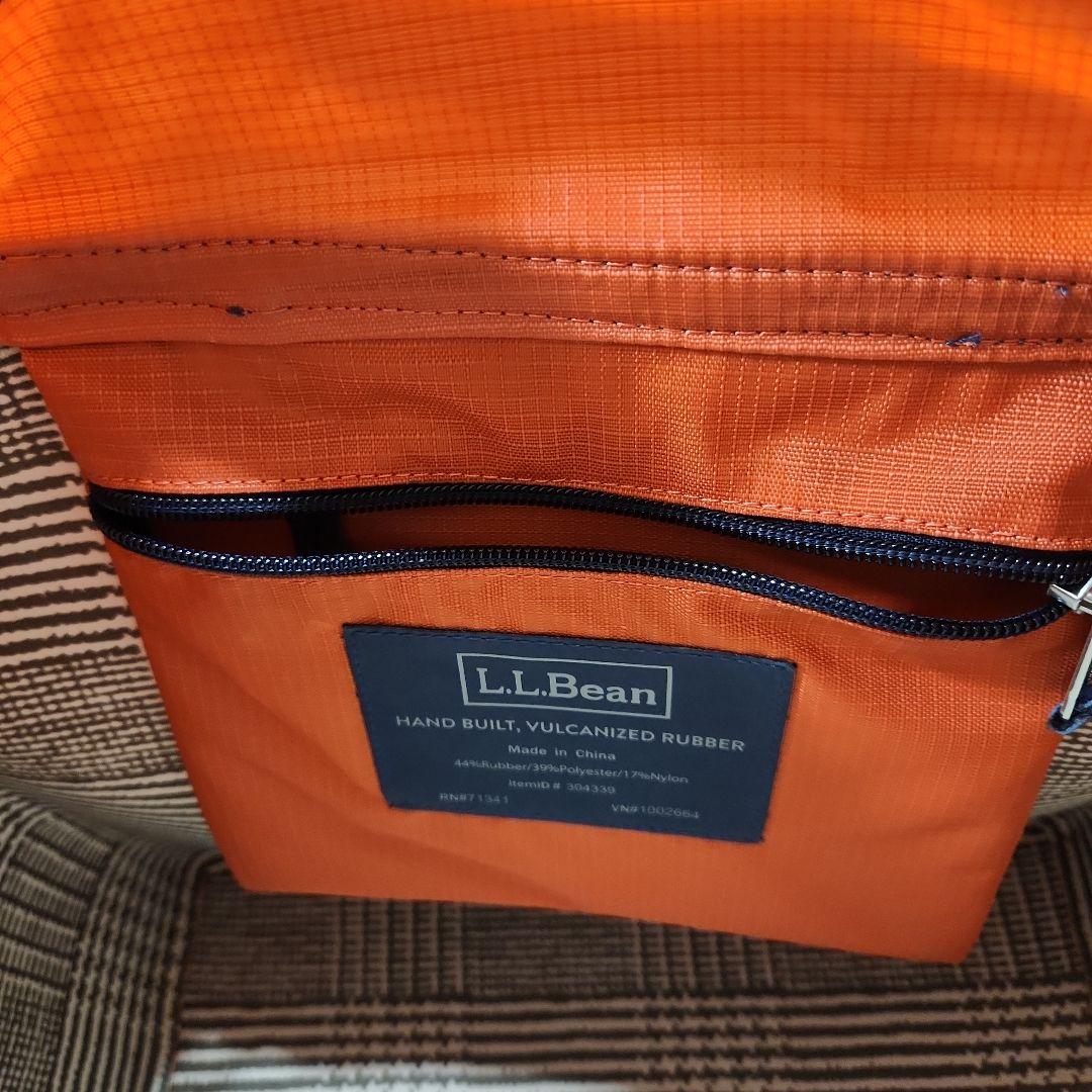 L.L.Beanの防水タイプのラバートート