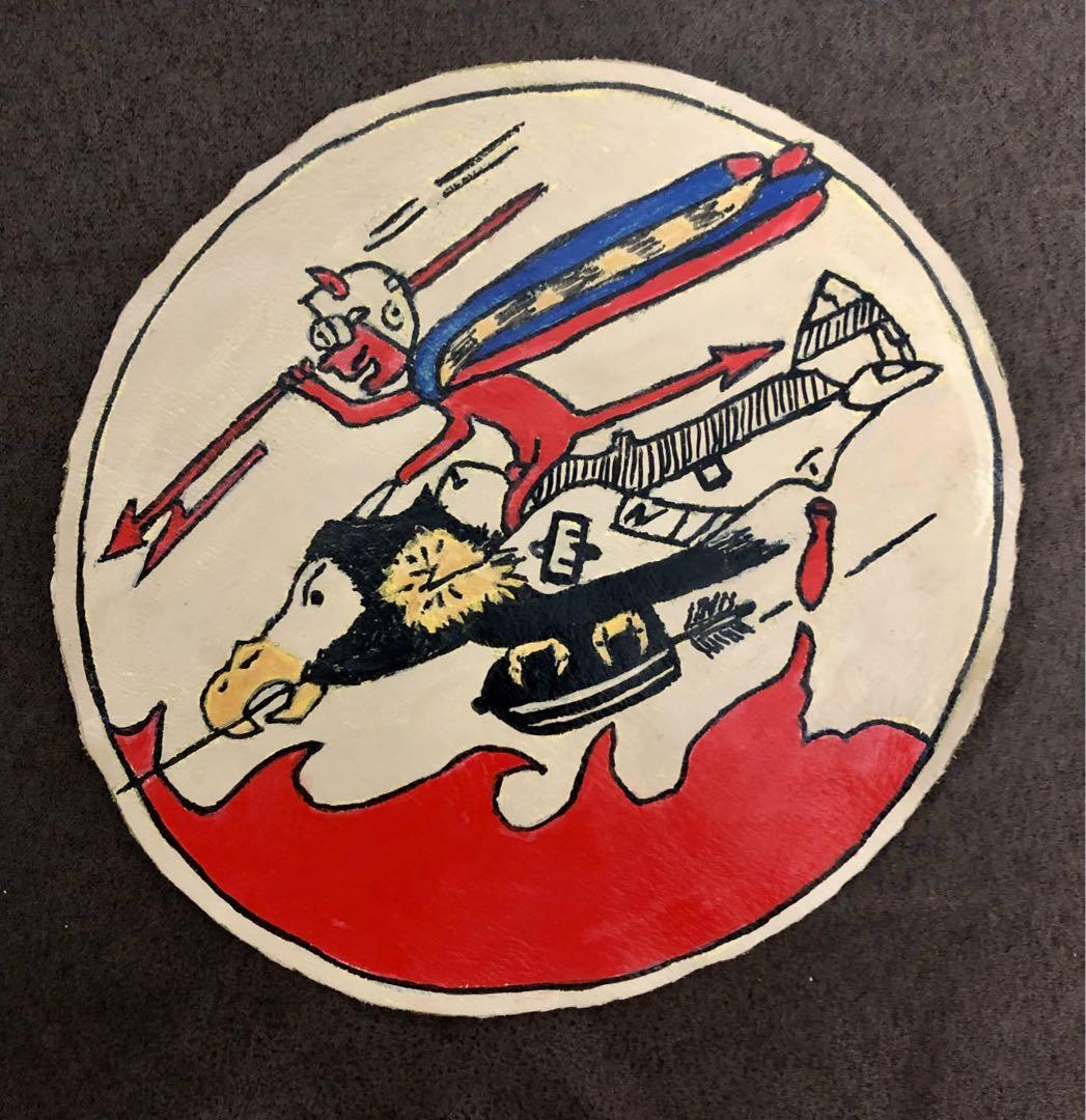 米軍　スコードロン　パッチ　革製　③ 商品詳細｜サムズミリタリ屋｜東京都北区東田端にあるミリタリー