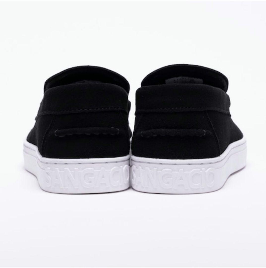 サンガチオ SANGACIO にゅ～ずLOAFER『BLACK』 22cm 新品 にゅ～ずLOAFER『BLACK』 | SANGACIO