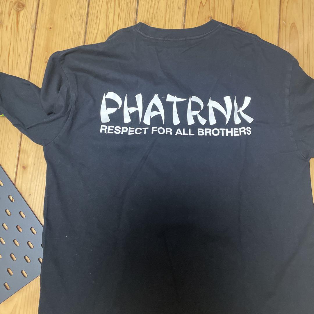【希少】PHATRNK ブラック アームファイヤー　ロンT