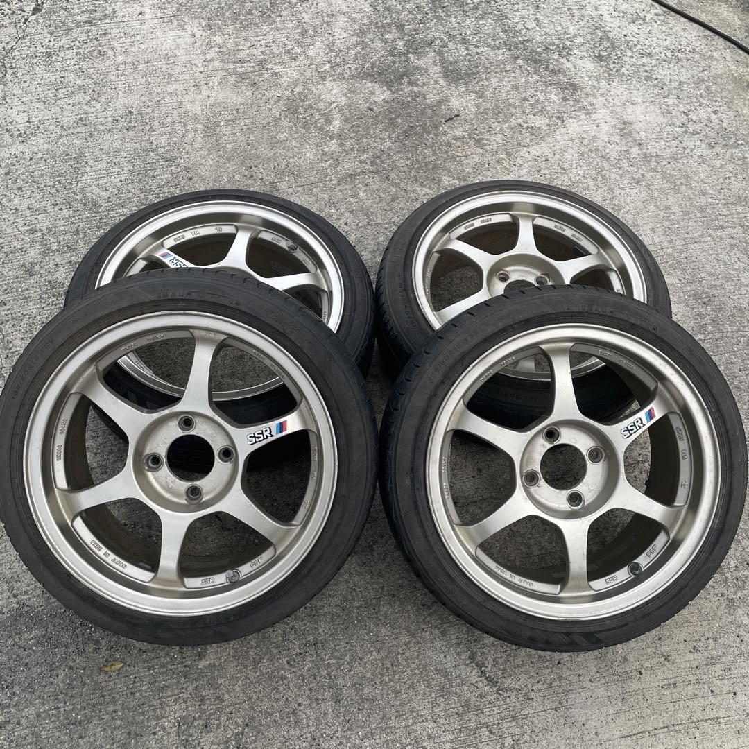 SSR 15インチ アルミホイールセット