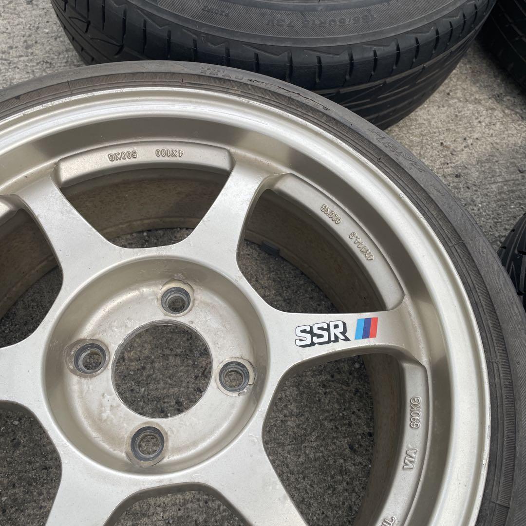SSR 15インチ アルミホイールセット