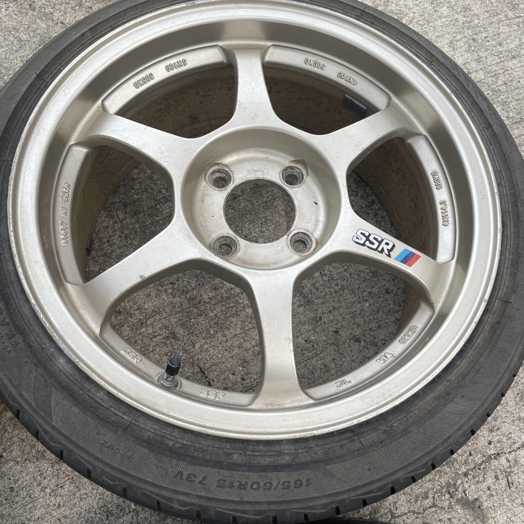 SSR 15インチ アルミホイールセット