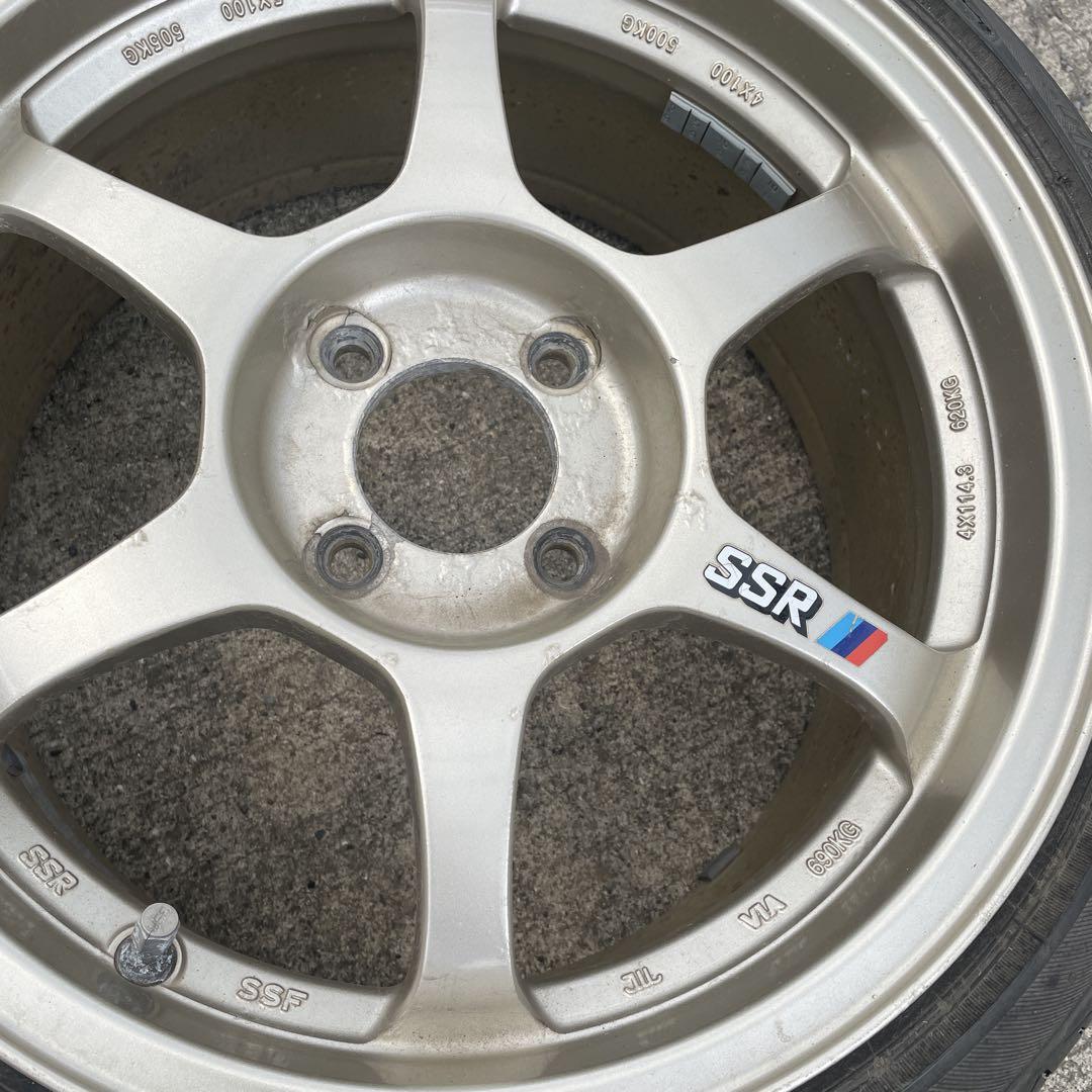 SSR 15インチ アルミホイールセット
