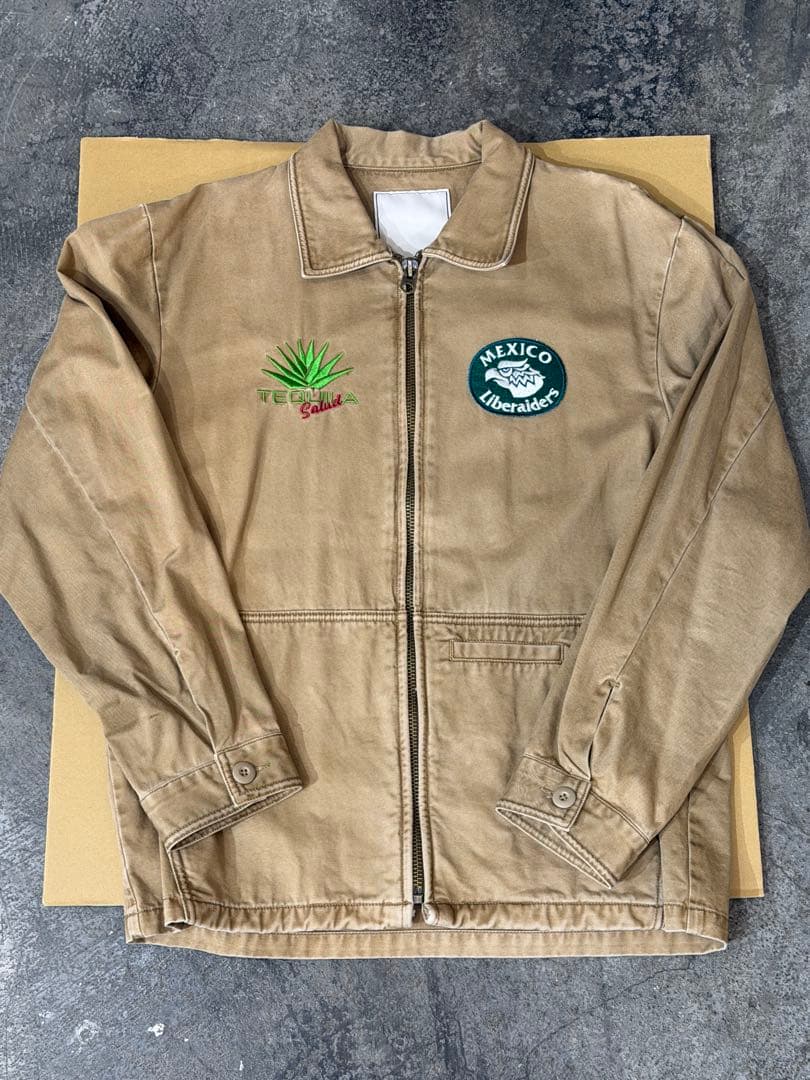 Liberaiders ミリタリージャケット ベージュM Liberaiders