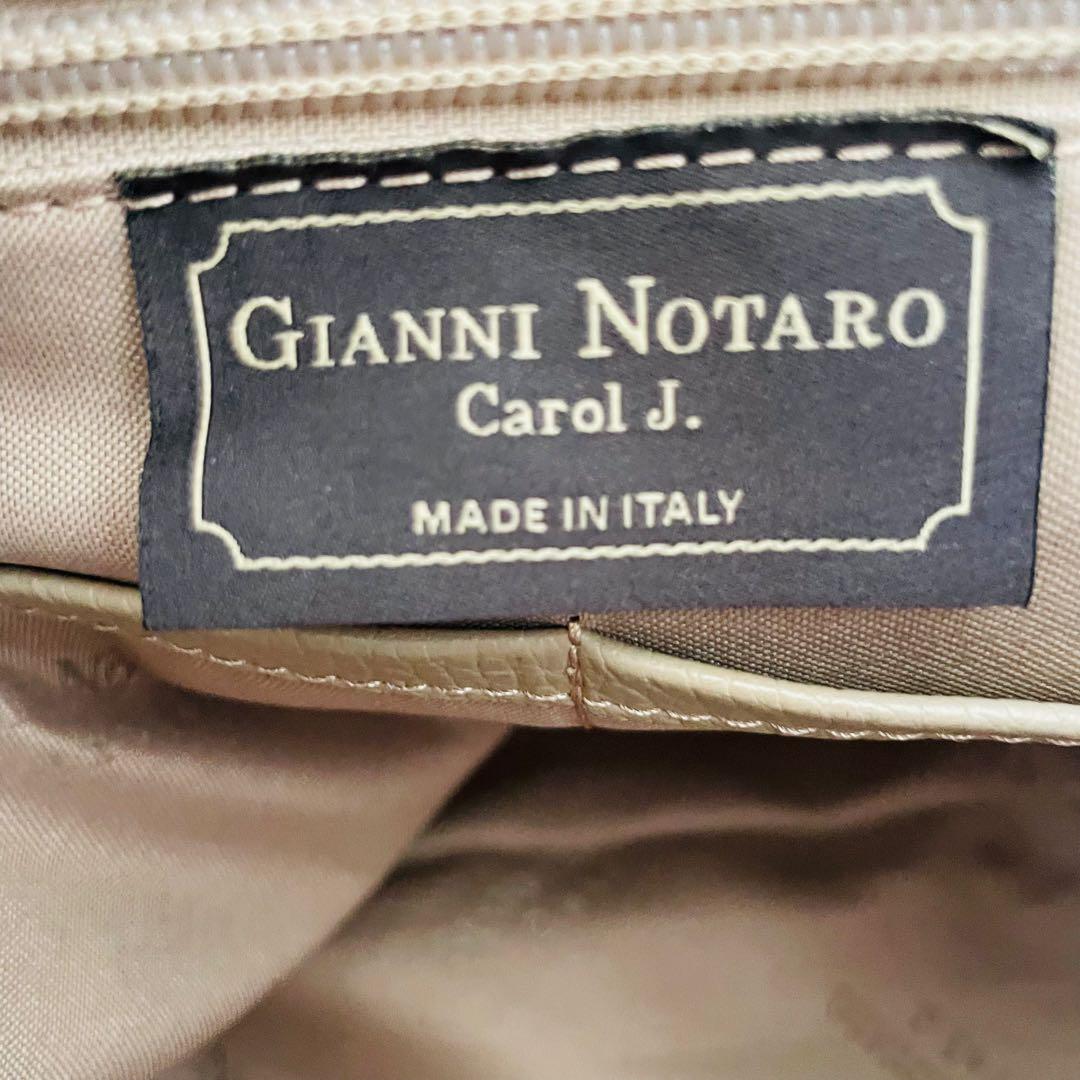 【美品】GIANNI NOTARO ワンショルダーバッグ ハンドバッグ 肩掛け