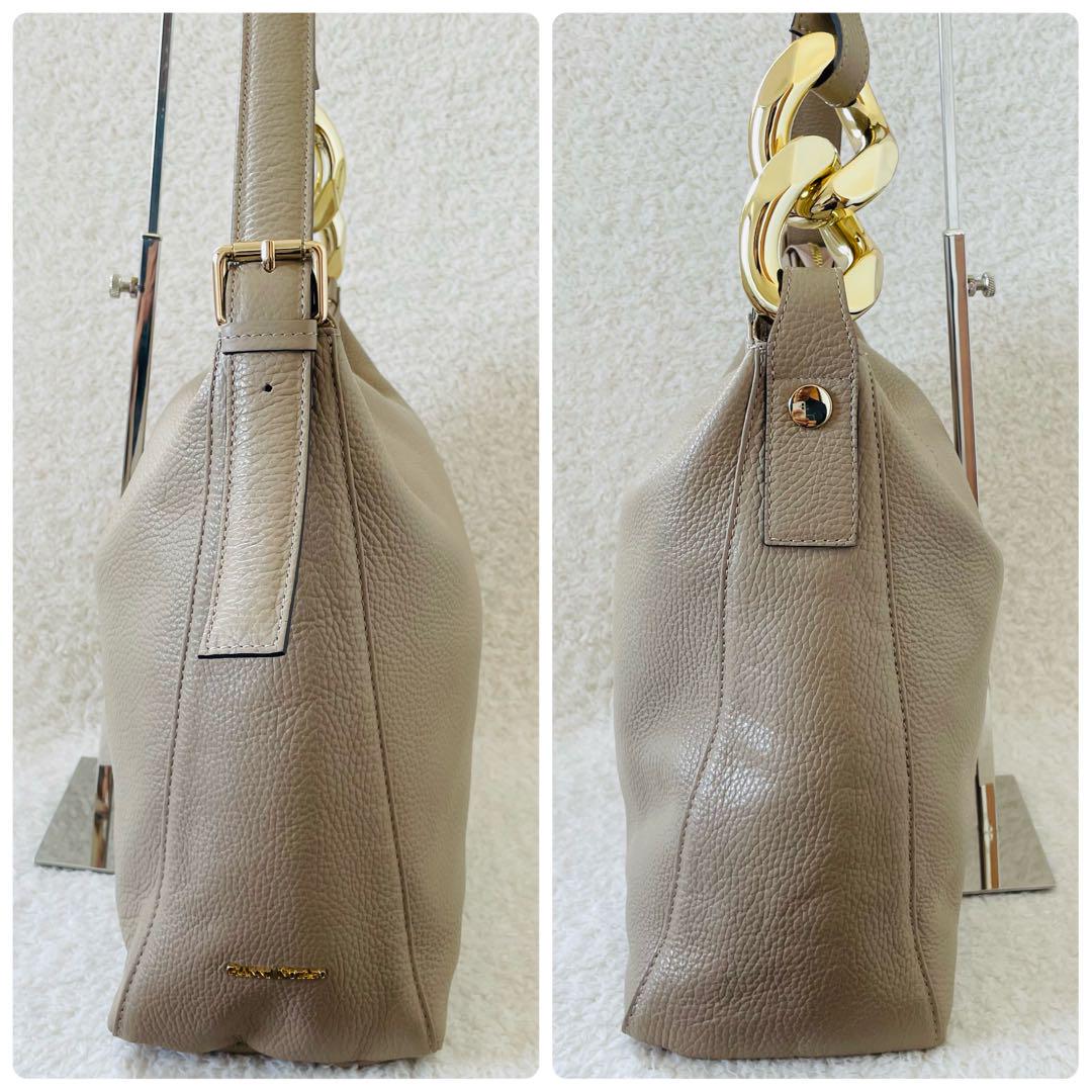 【美品】GIANNI NOTARO ワンショルダーバッグ ハンドバッグ 肩掛け