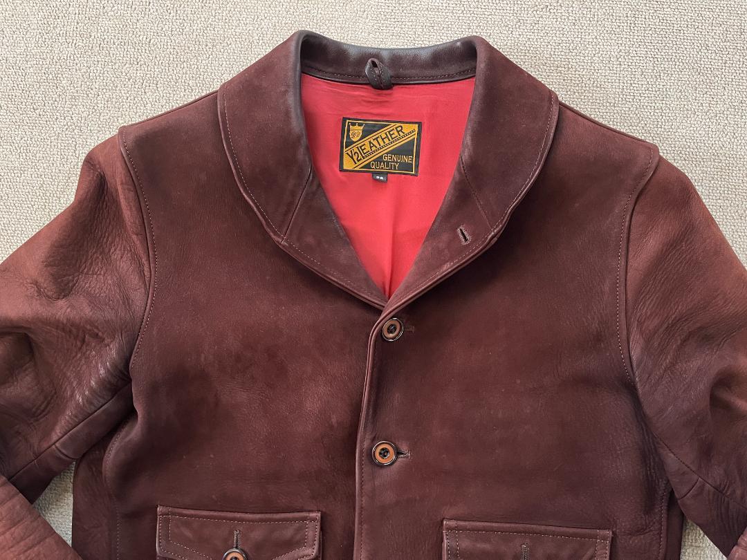 Y'2 LEATHER ワイツーレザー レザージャケット ライダース ヌバック