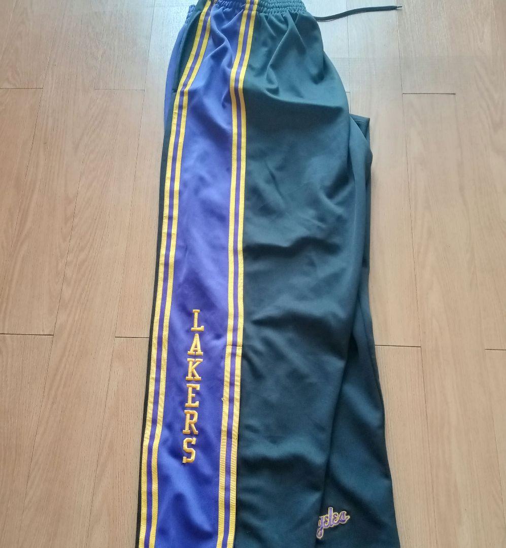 90s nike lakers warm up pants　トラックパンツ Nike Los Angeles Lakers Pants Size XXL Warm-up 61 Retro