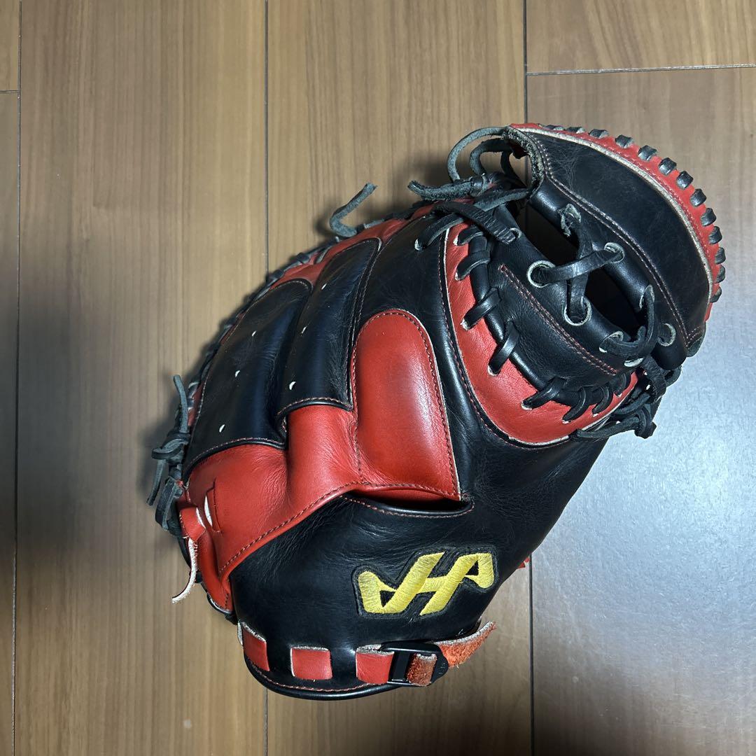ハタケヤマ　軟式キャッチャーミット　SH62 甲斐選手モデル 2024モデル】ハタケヤマ 甲斐拓也選手 1000試合出場記念 限定