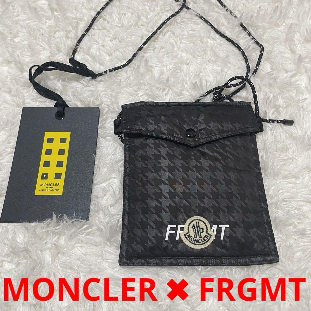 【正規品保証】新品 MONCLER X FRGMT ショルダー バッグ ブラックブランドDAIJU