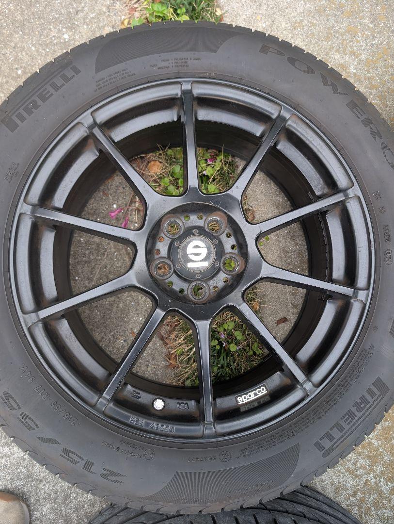 tomtom2317インチタイヤホイールセット　215/55R17 ①