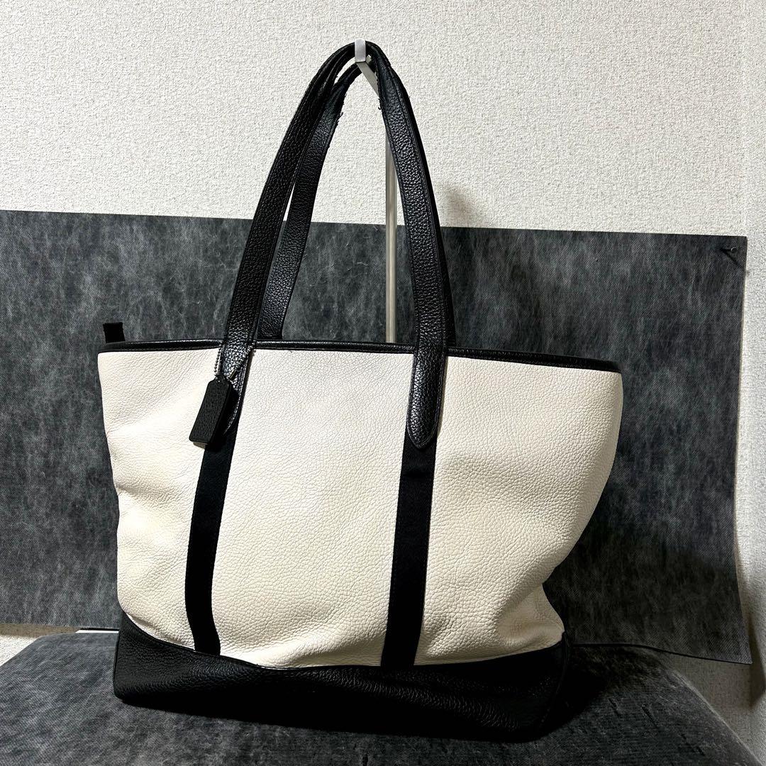 COACH F23248 トートバッグ　レザー　カラーブロック　ハンドバッグ