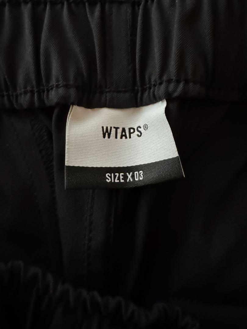 美品　WTAPS 23SS SHORTS/POLY.TWILL L BLACK