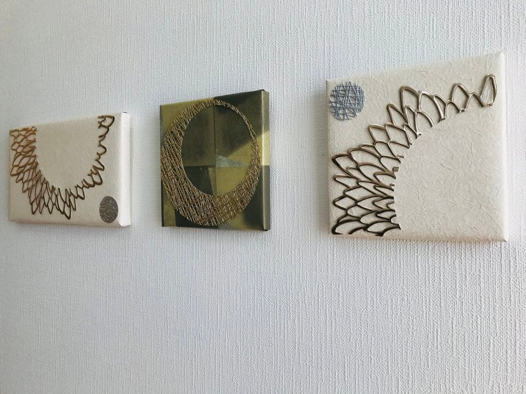 ファブリックパネル アートパネル3枚セット