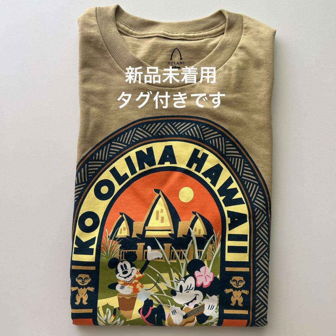アウラニディズニー限定Tシャツ　Sサイズ ディズニーアウラニ限定 タグ付き] ミッキーSurf's Up Tシャツ S