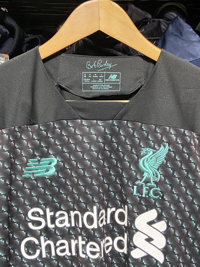 Liverpool FC サッカーシャツ New Balance ダークグレー