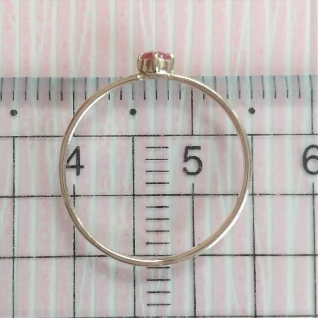 肌触りがいい nano・universe / ナノユニバース】K10 5号 リング - メルカリ アクセサリー