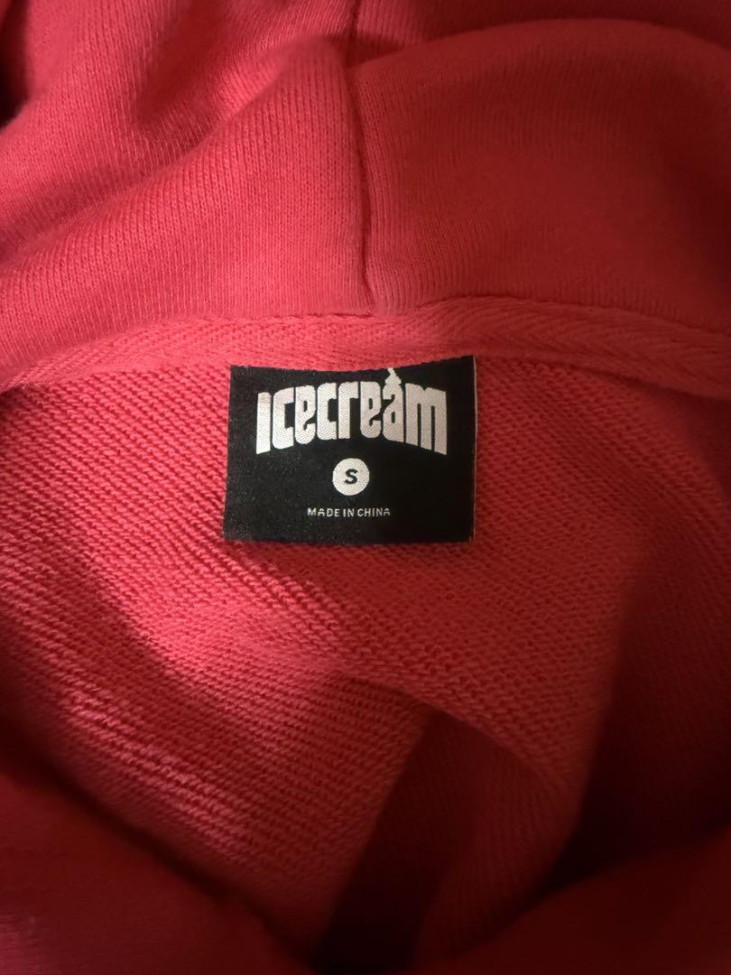☆ICECREAM☆ ウッドグレイン ランニングドッグ パーカー Icecream ランニングドッグ パーカー