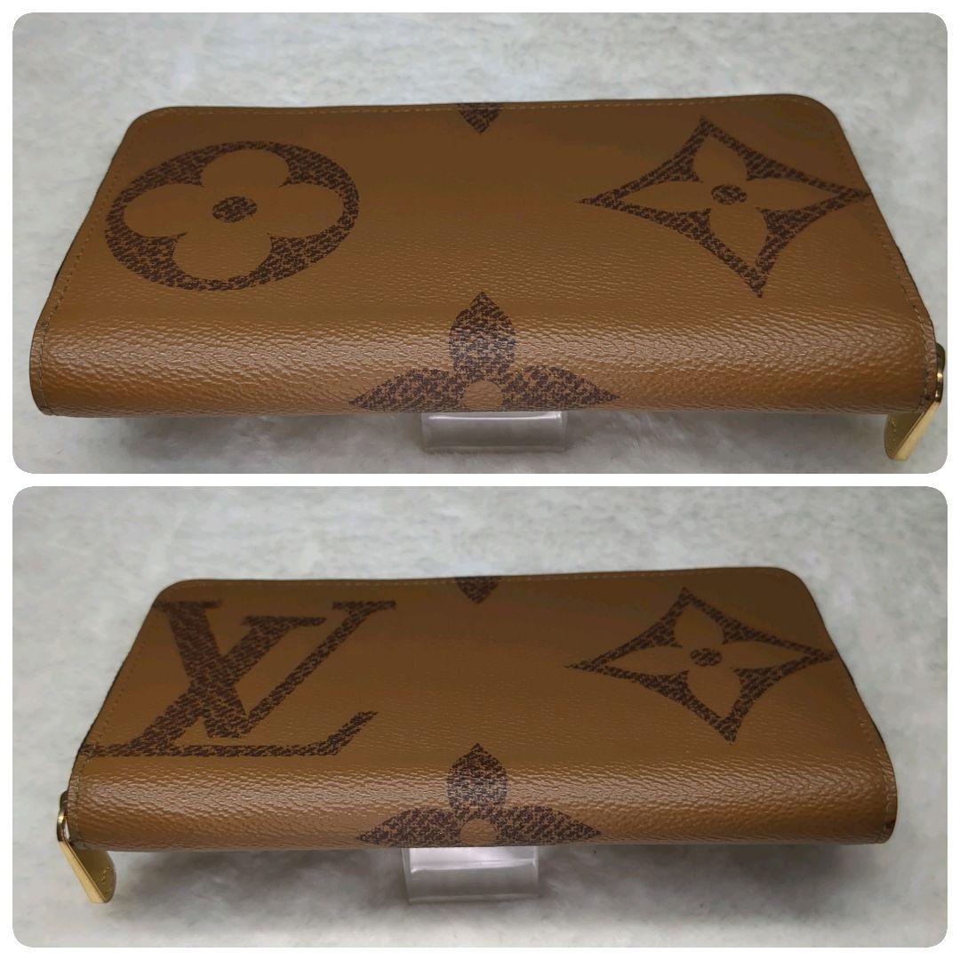 【超美品】ルイ ヴィトン ジッピーウォレット モノグラム リバース 箱 保存袋