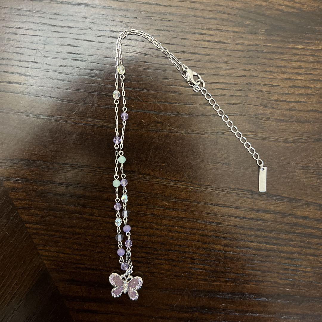 ANNA SUI ネックレス 蝶