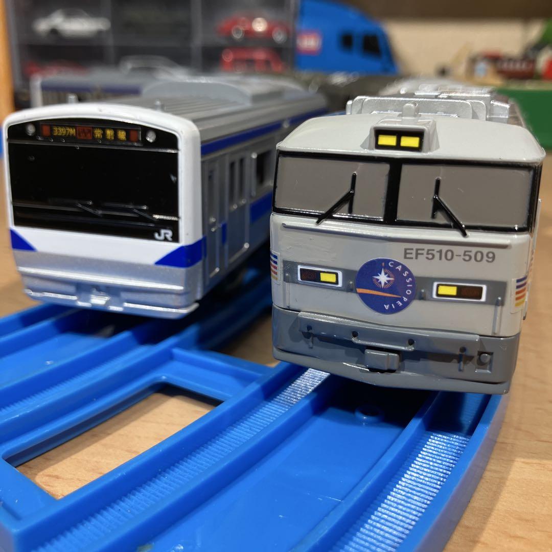 プラレール S-41 寝台特急カシオペア（リニューアル）｜編成車両