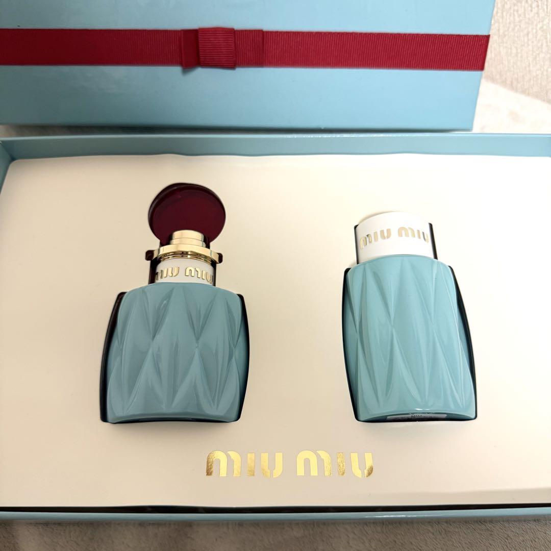 miumiu オードパルファム　ボディローション　セット