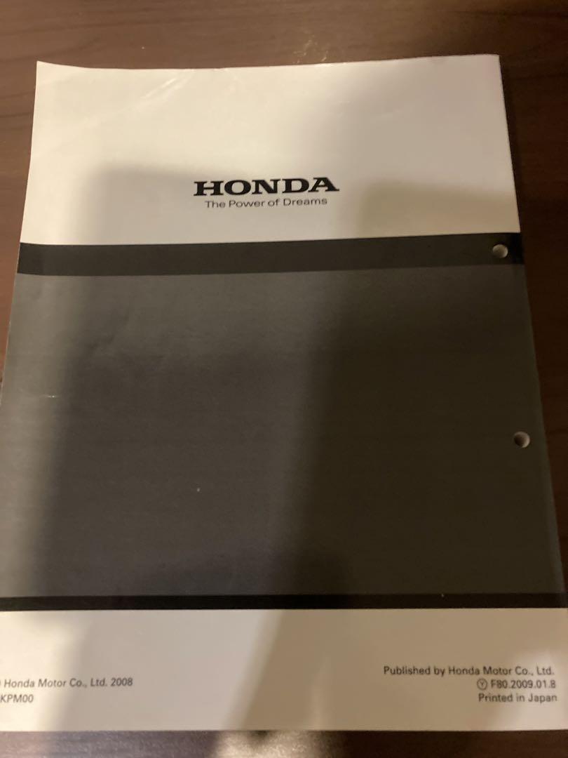 HONDA サービスマニュアル FTR/CB223S