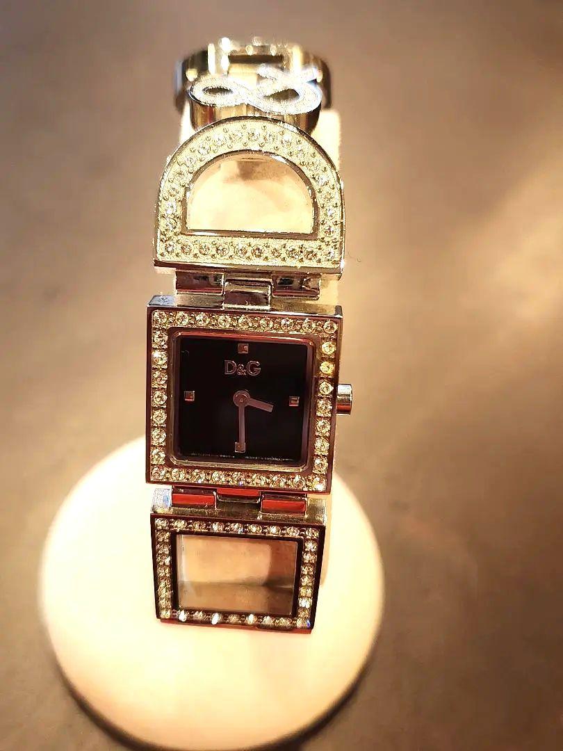 DOLCE&GABBANA D&G ドルガバ 時計 電池切れ シルバー色