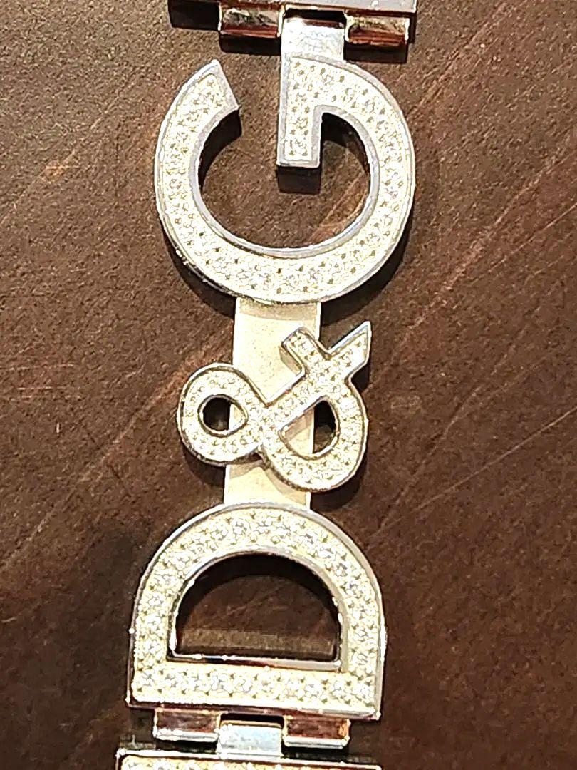 DOLCE&GABBANA D&G ドルガバ 時計 電池切れ シルバー色