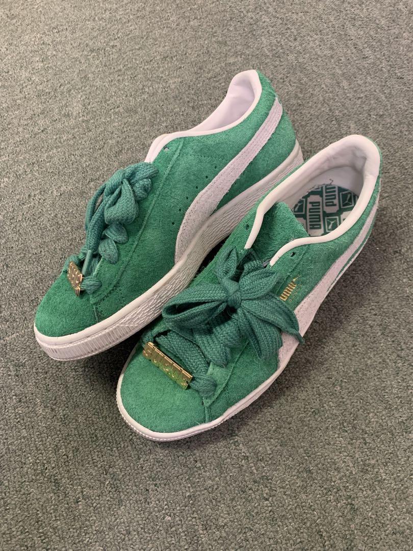 PUMA プーマ SUEDE FAT LACE スエード スニーカー 24㎝