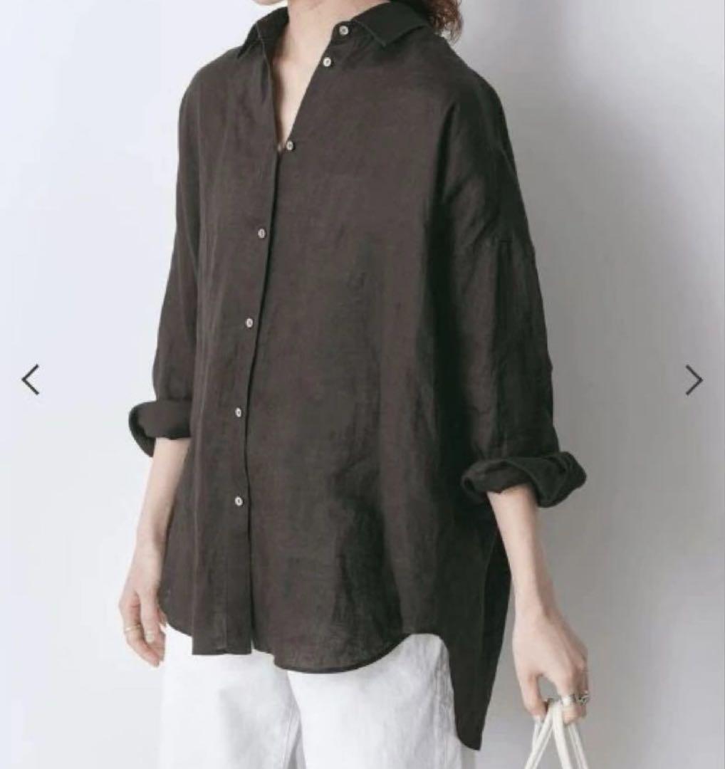 Spick & Span ダークブラウン長袖シャツ 値下げ不可❌ （説明欄確認）