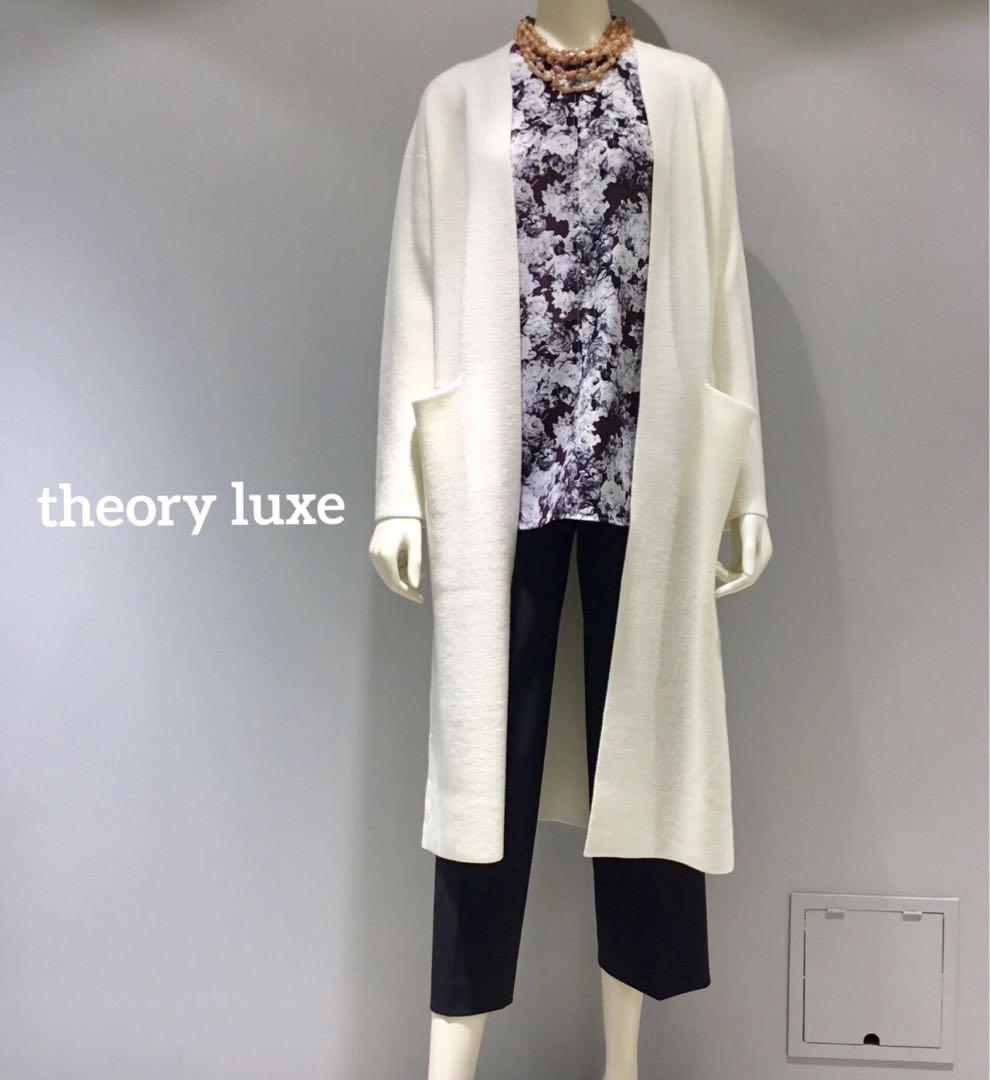 予約販売品 theory luxe クロップドパンツ -