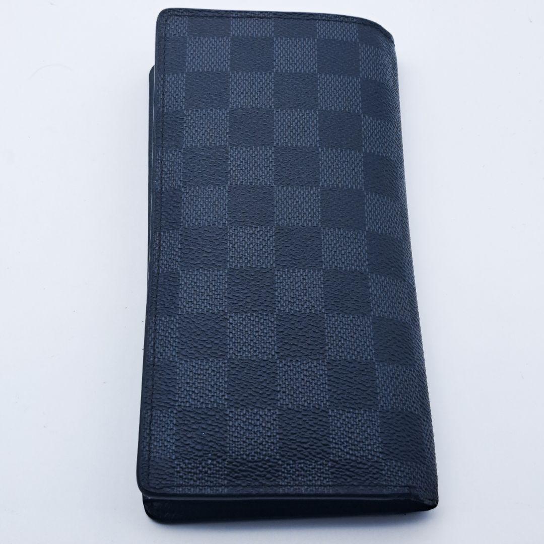 ルイヴィトン【新型未使用に近い】ダミエグラフィットポルトフォイユロン札入れ